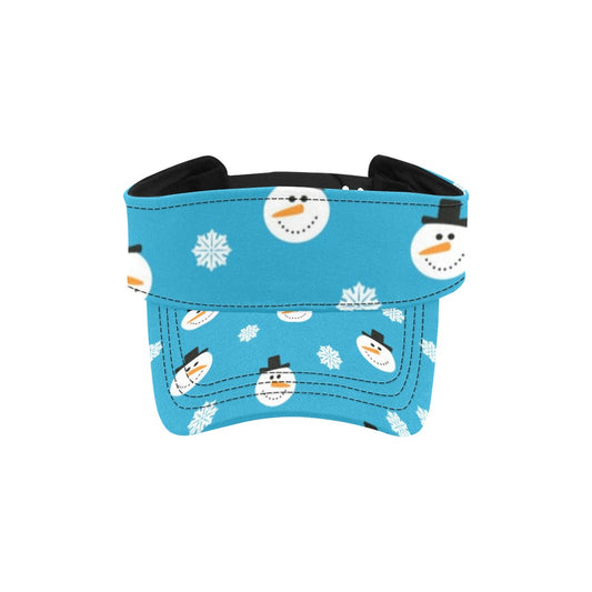 Snowman Print Design LKS303 Unisex Sun Visor