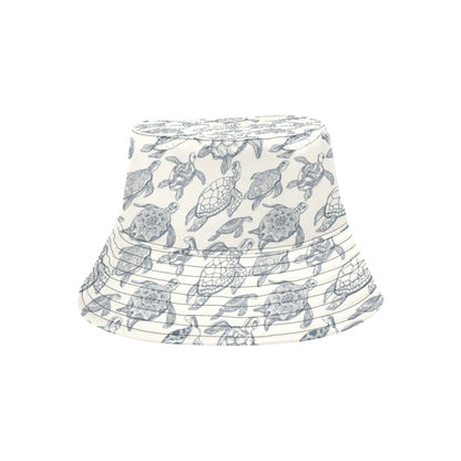 Sea Turtle Print Design LKS304 Unisex Bucket Hat