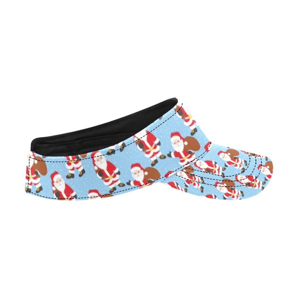 Santa Christmas Themed Print Design LKS305 Unisex Sun Visor
