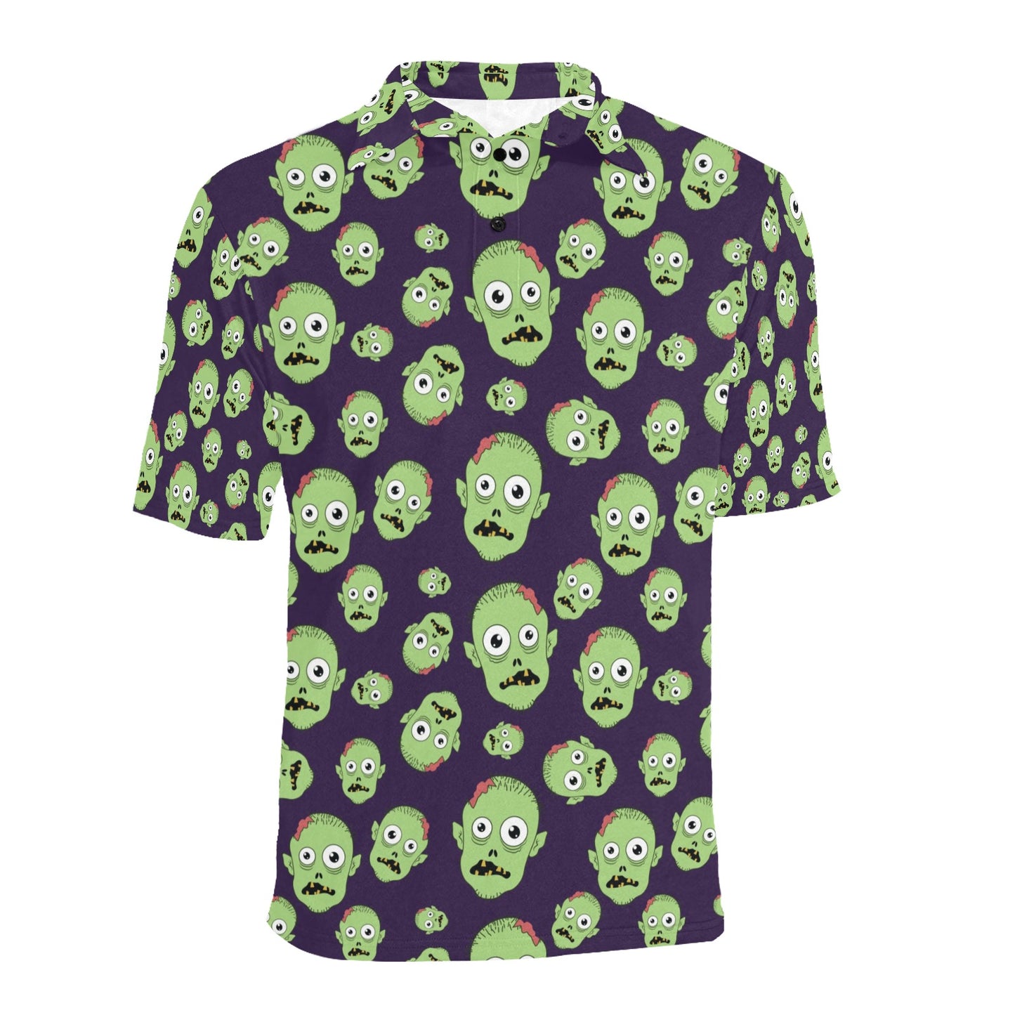 Zombie Print Design LKS303 Men Polo Shirt