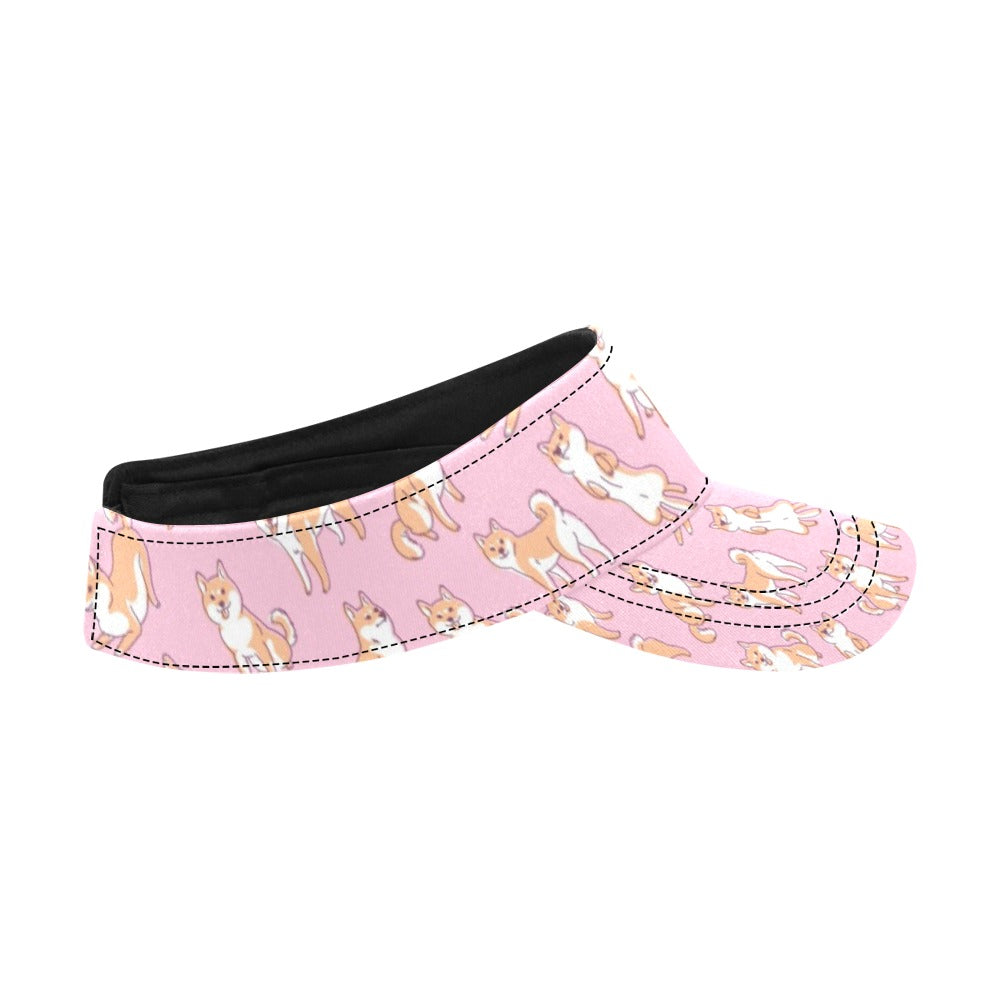 Shiba Inu Print Design LKS303 Unisex Sun Visor