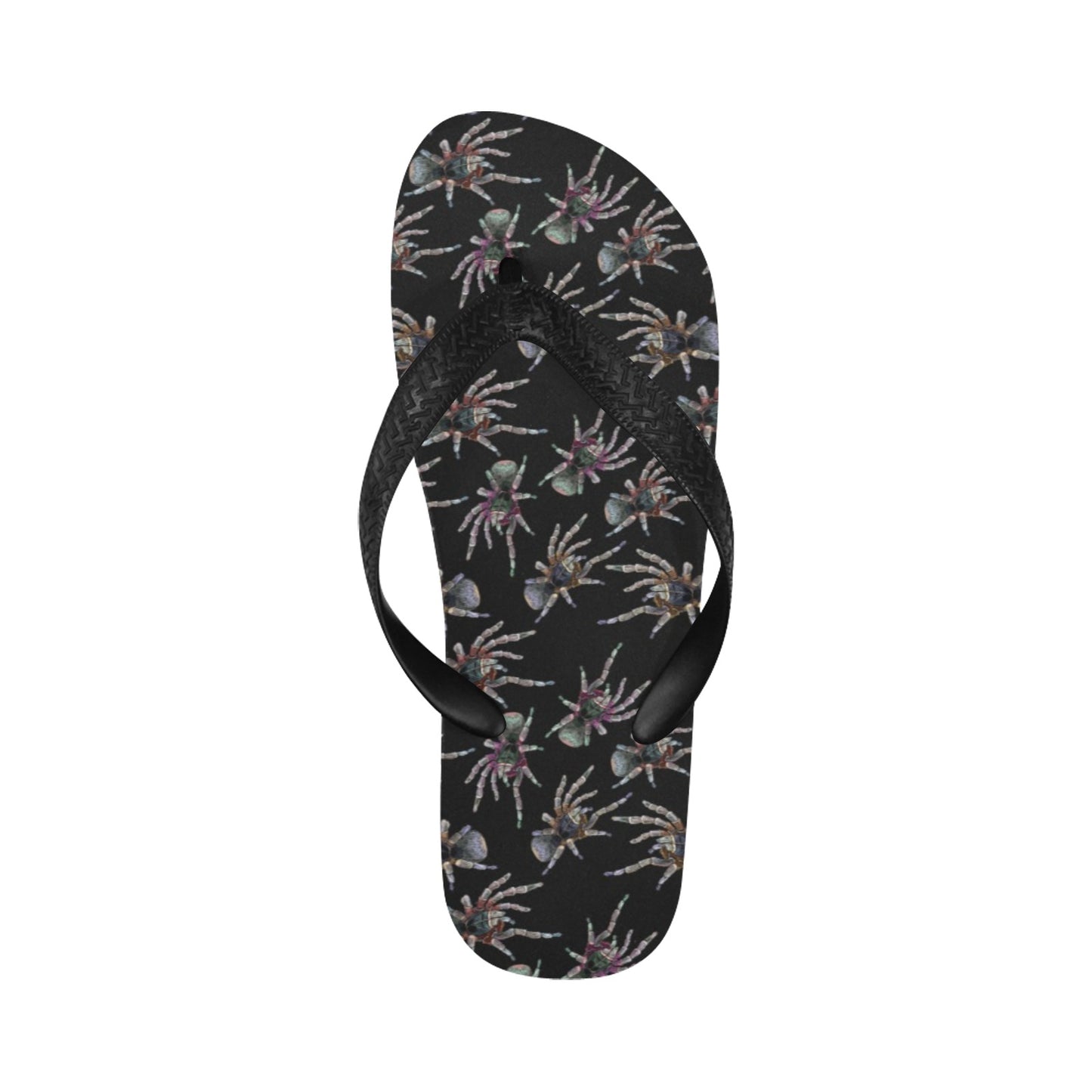 Tarantula Print Design LKS402 Flip Flops