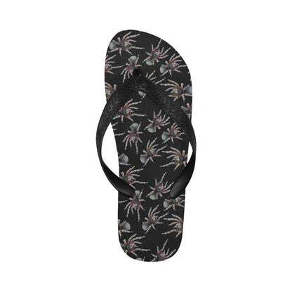 Tarantula Print Design LKS402 Flip Flops