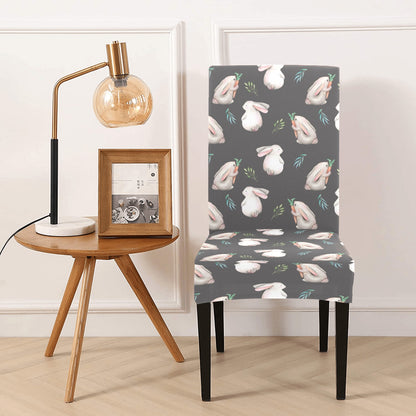 Rabbit Print Design LKS402 Dining Chair Slipcover