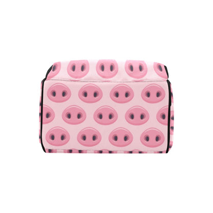 Pig Print Design LKS401 Diaper Bag Backpack