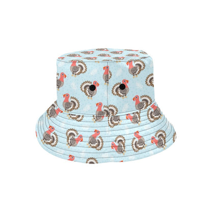 Turkey Print Design LKS403 Unisex Bucket Hat