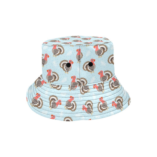 Turkey Print Design LKS403 Unisex Bucket Hat