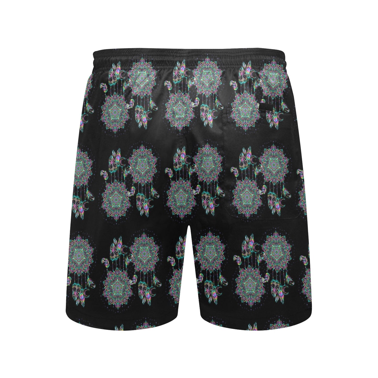 Dream Catcher Colorful Hand Draw Men's Swim Trunks Beach Shorts
