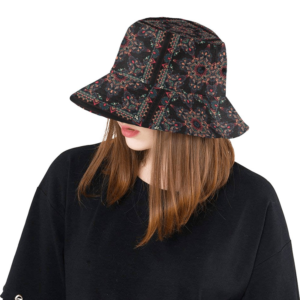 Bandana Print Design LKS307 Unisex Bucket Hat