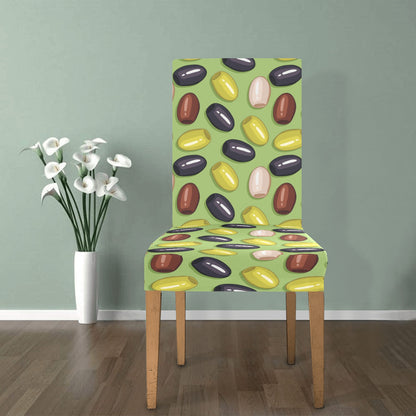 Olive Print Design LKS301 Dining Chair Slipcover