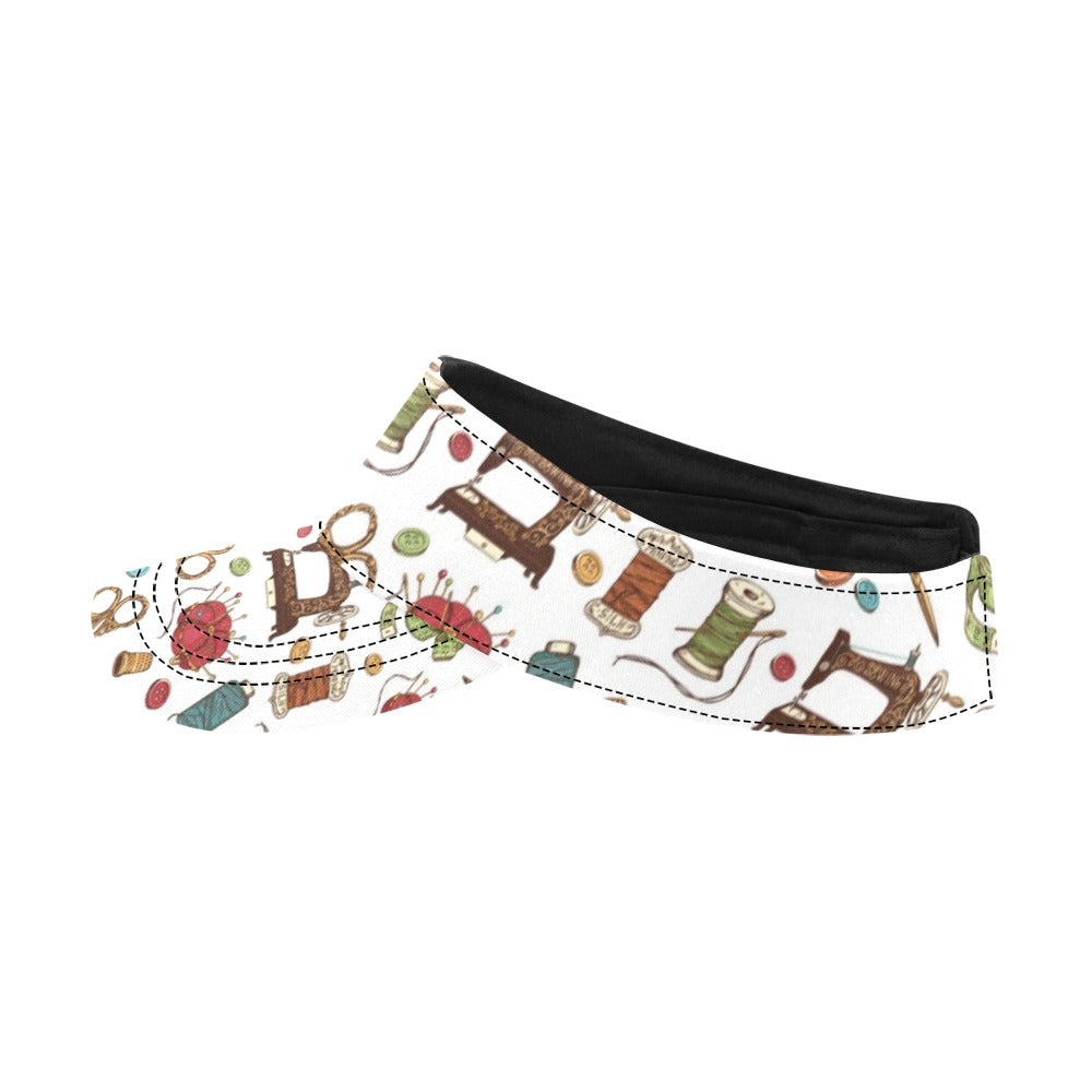 Sewing Equipment Print Design LKS304 Unisex Sun Visor