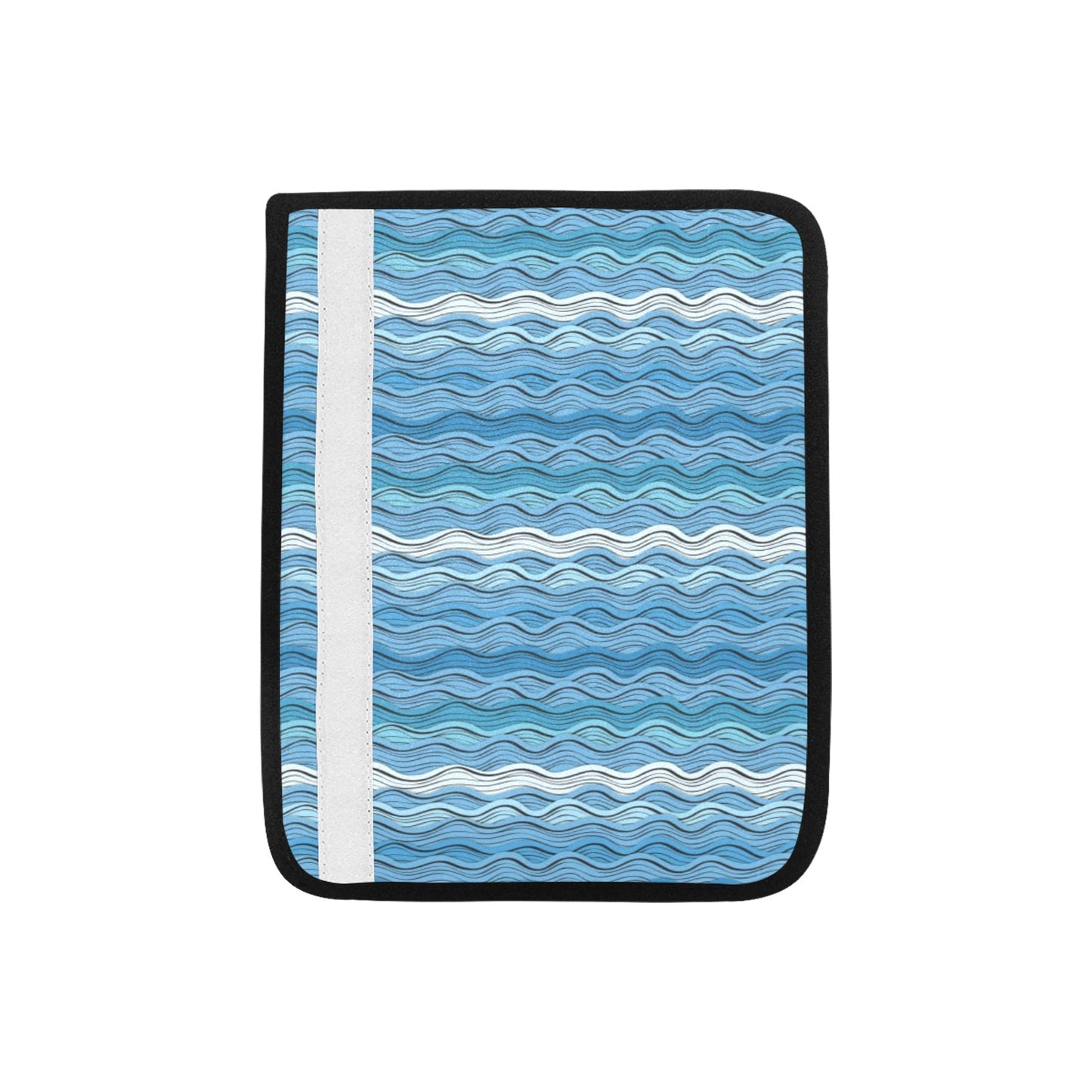Wave Print Design LKS301 Car Seat Belt Cover