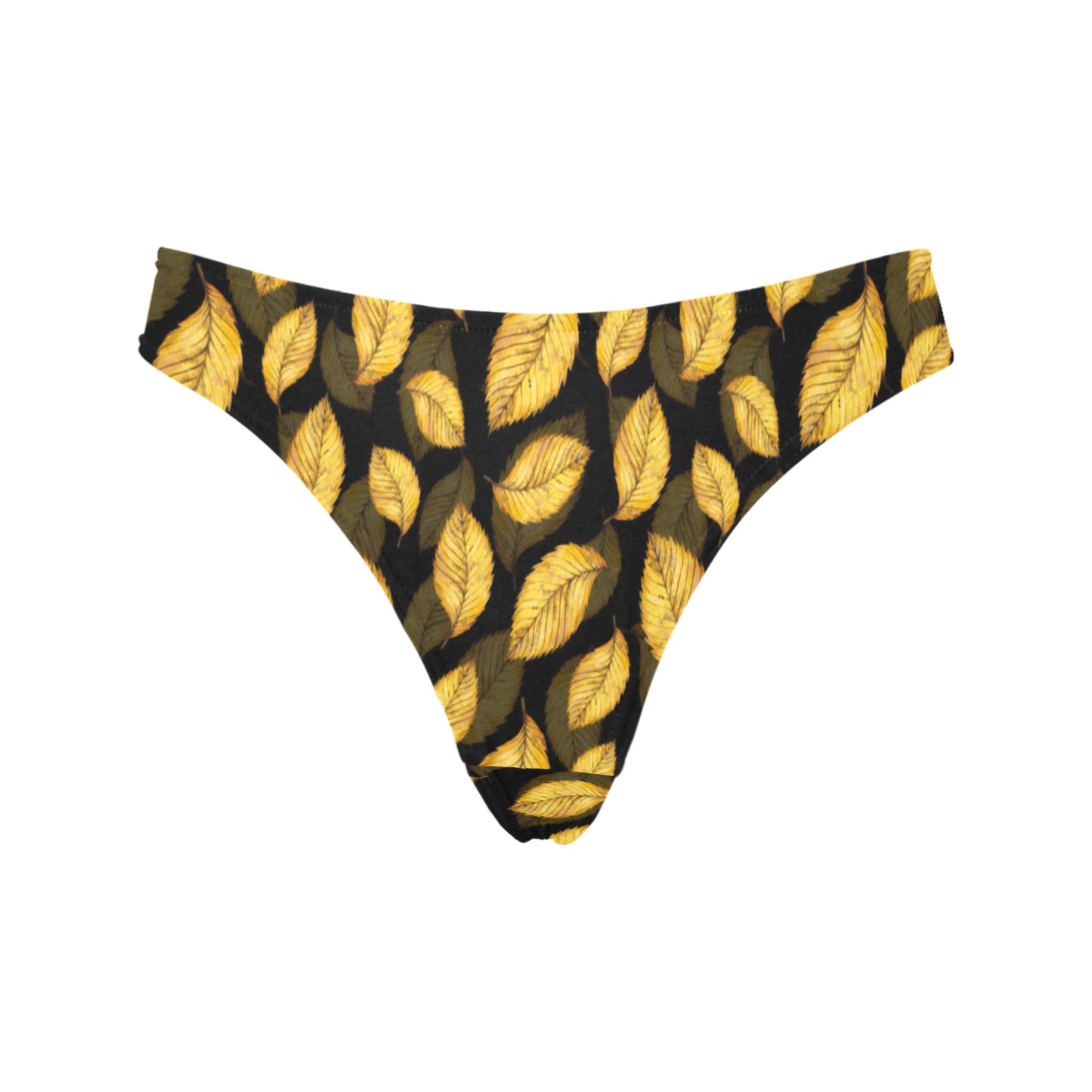 Elm Leave Summer Print Pattern Women's Thongs