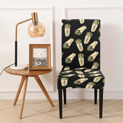 Burrito Print Design LKS303 Dining Chair Slipcover