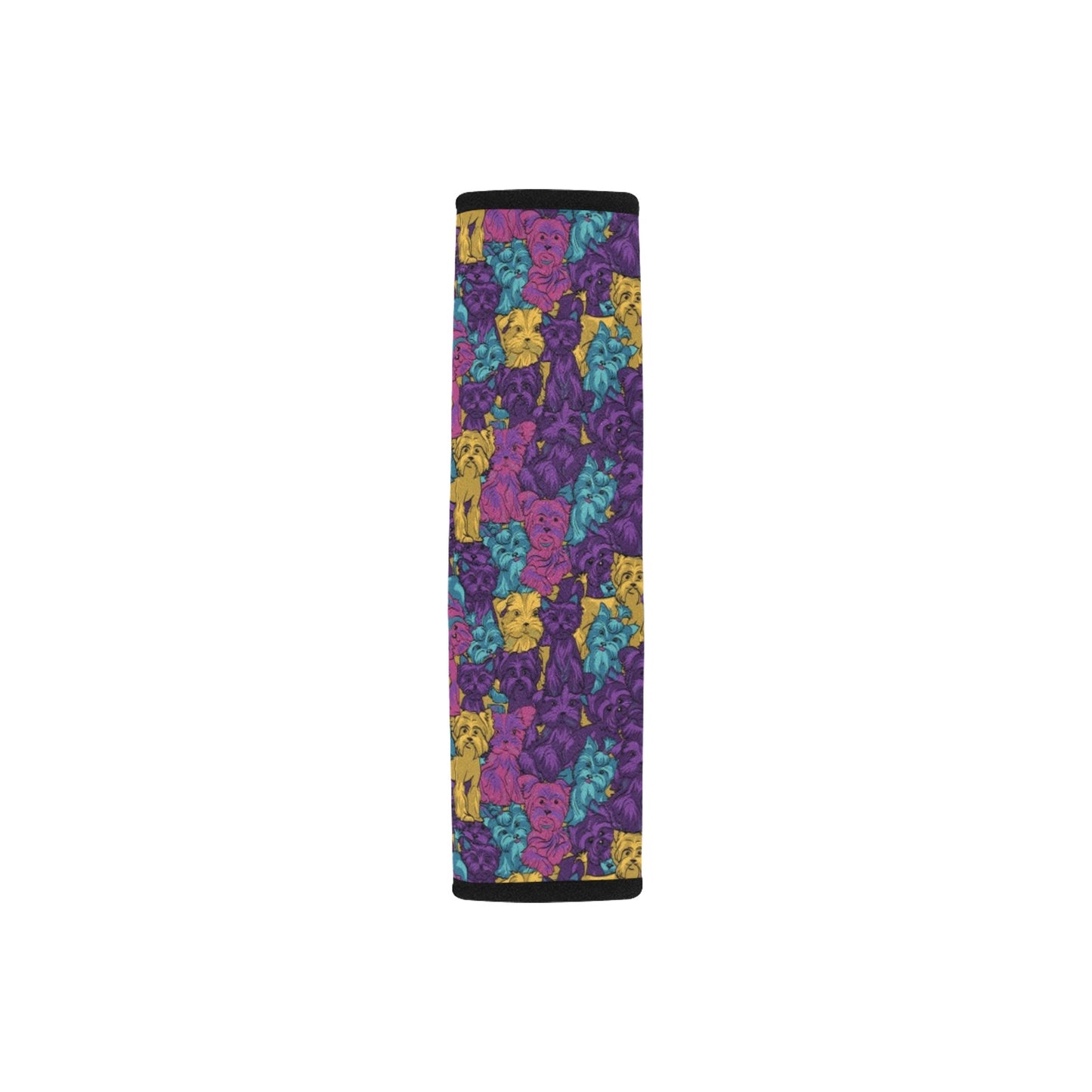 Yorkshire Terriers Print Design LKS3010 Car Seat Belt Cover