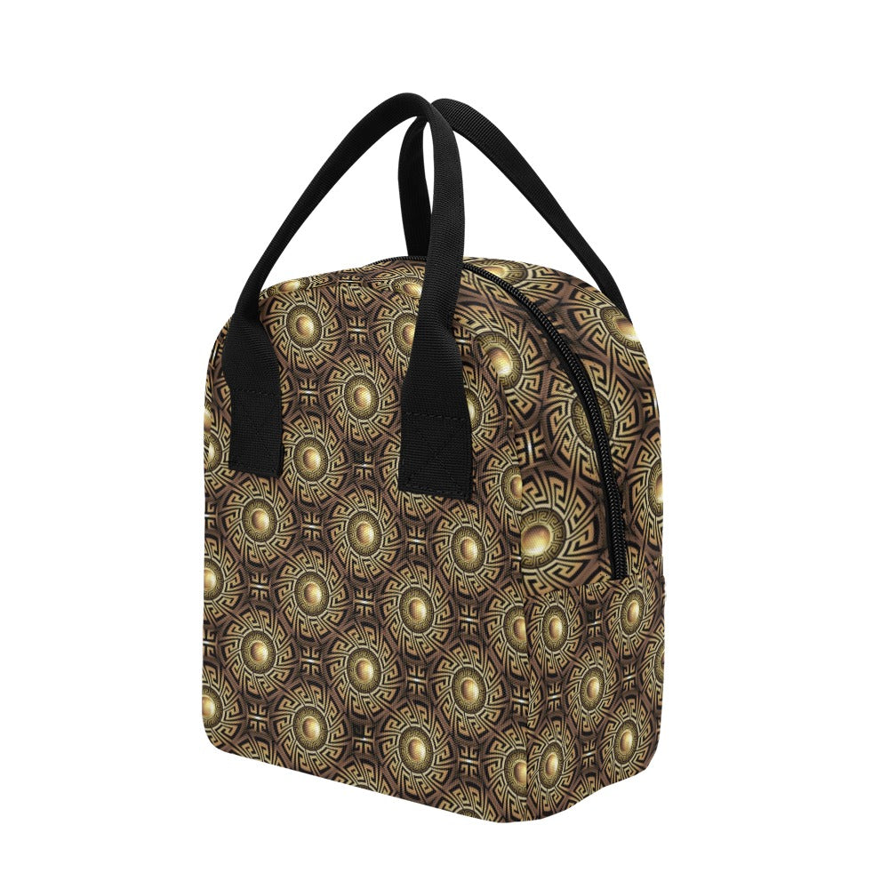 Ancient Greek Print Design LKS3012 Insulated Lunch Bag