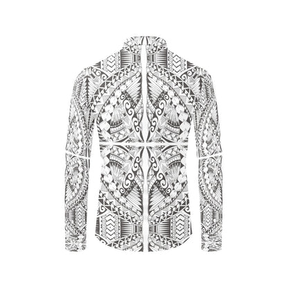 Samoan Style Print Design LKS301 Men's Long Sleeve Dress Shirt