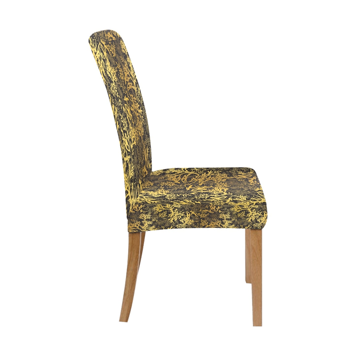 Seaweed Print Design LKS303 Dining Chair Slipcover