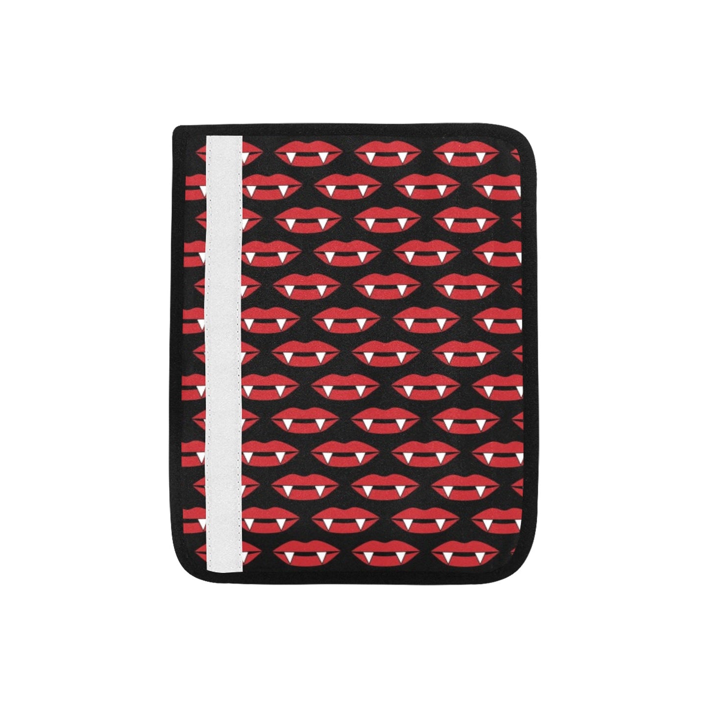 Vampire Lips Print Design LKS302 Car Seat Belt Cover