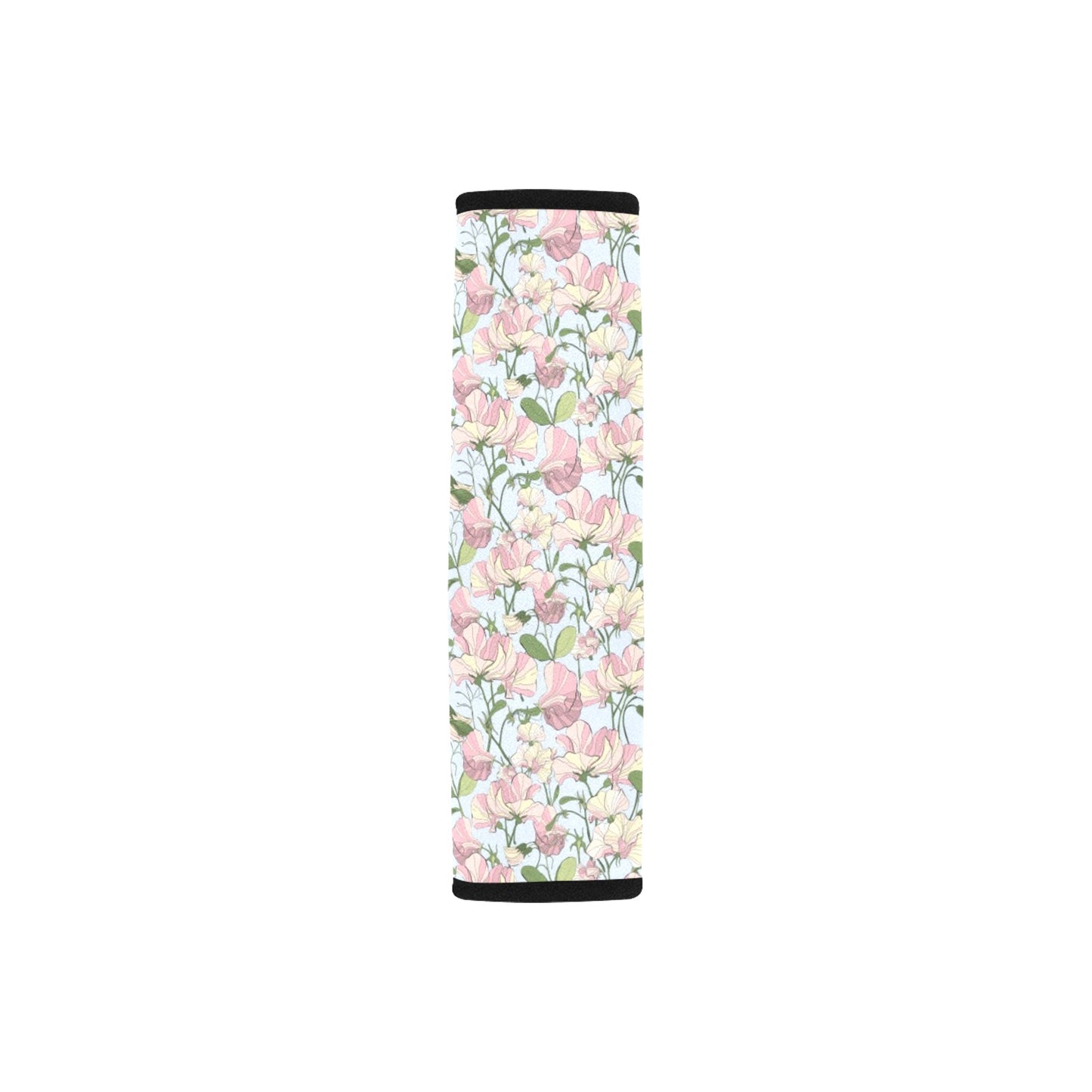 Sweet Pea Print Design LKS304 Car Seat Belt Cover