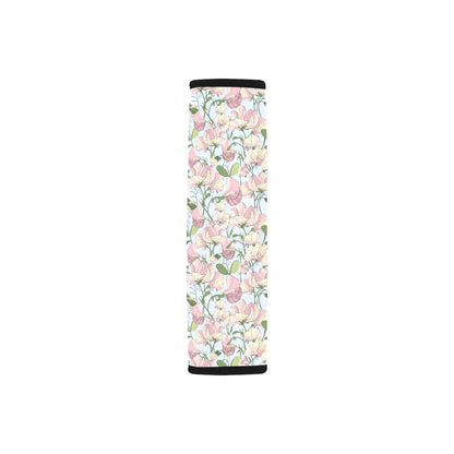 Sweet Pea Print Design LKS304 Car Seat Belt Cover