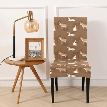 Donkey Print Design LKS401 Dining Chair Slipcover