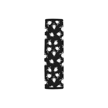 Sea Turtle Print Design LKS303 Car Seat Belt Cover