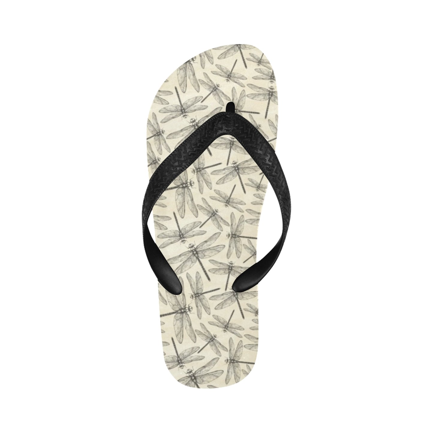 Dragonfly Print Design LKS402 Flip Flops