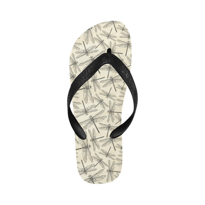Dragonfly Print Design LKS402 Flip Flops