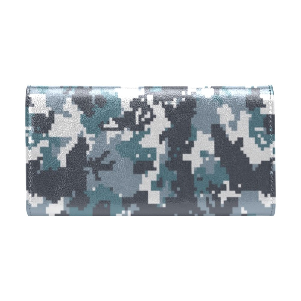 ACU Digital Urban Camouflage Women's Trifold Wallet