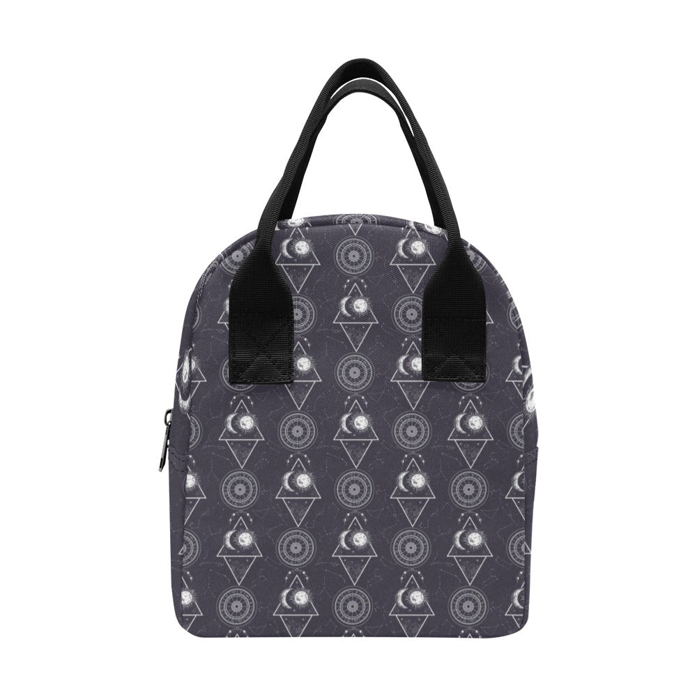 Sun Moon Print Design LKS309 Insulated Lunch Bag