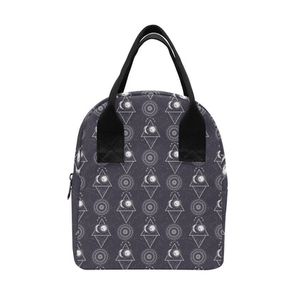 Sun Moon Print Design LKS309 Insulated Lunch Bag