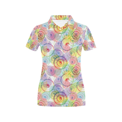 Third Eye Print Design LKS303 Women's Polo Shirt