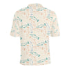 Salmon Fish Print Design LKS305 Men Polo Shirt