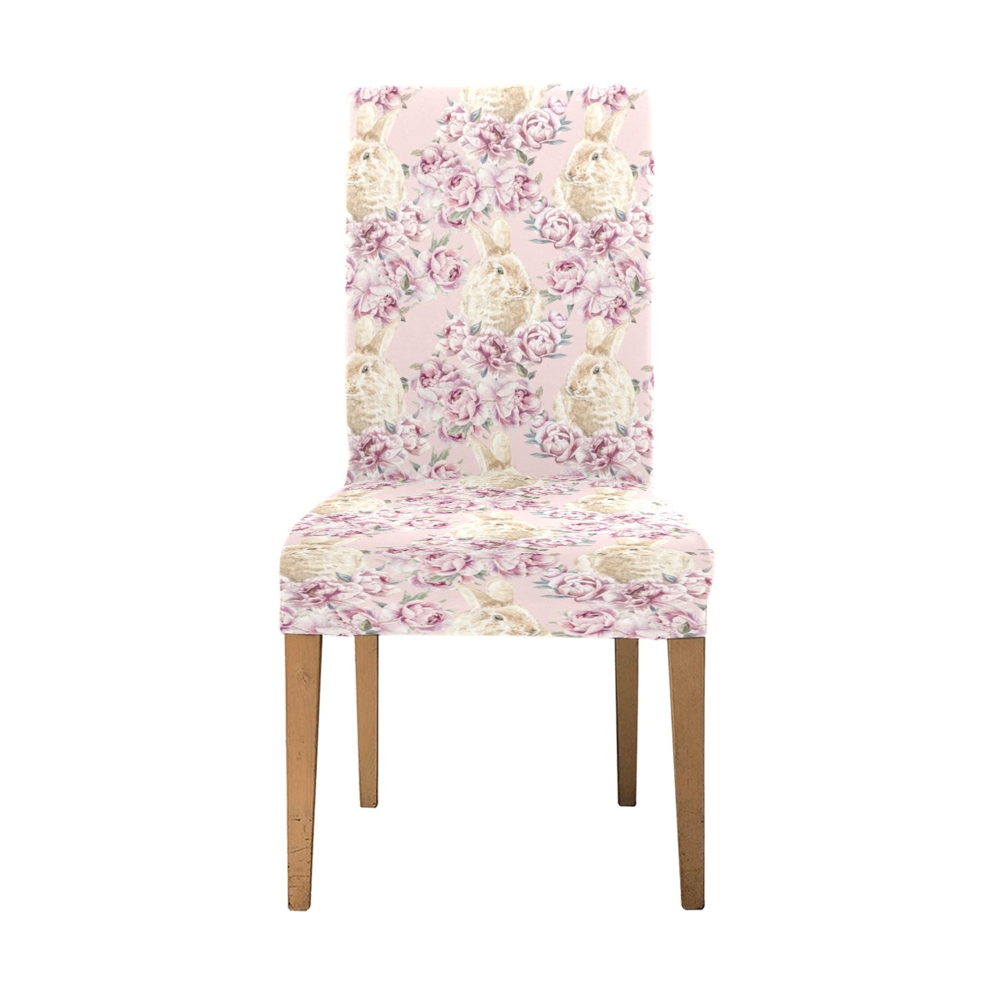 Rabbit Print Design LKS403 Dining Chair Slipcover