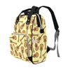 Acoustic Guitar Print Design LKS402 Diaper Bag Backpack