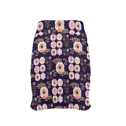 Sakura Japan Style Print Design LKS302 17" Golf & Pickleball Skort with Pockets