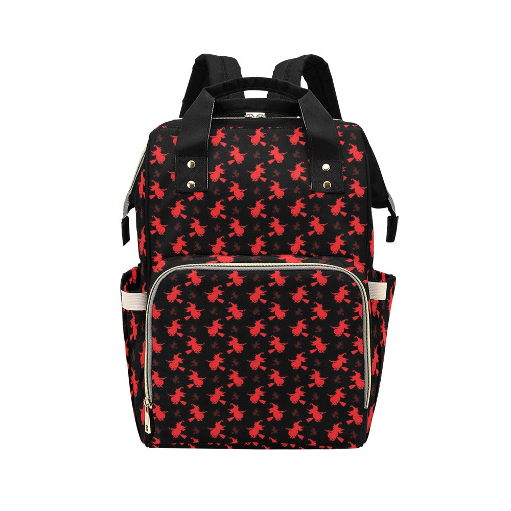 Witch Print Design LKS308 Diaper Bag Backpack