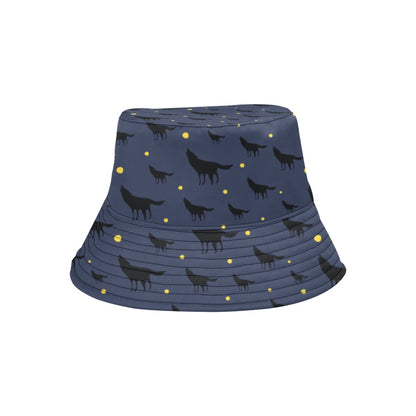 Wolf Print Design LKS301 Unisex Bucket Hat