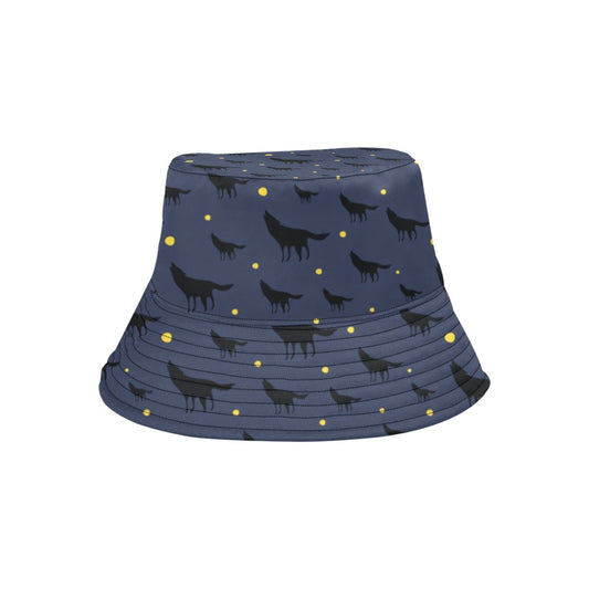 Wolf Print Design LKS301 Unisex Bucket Hat