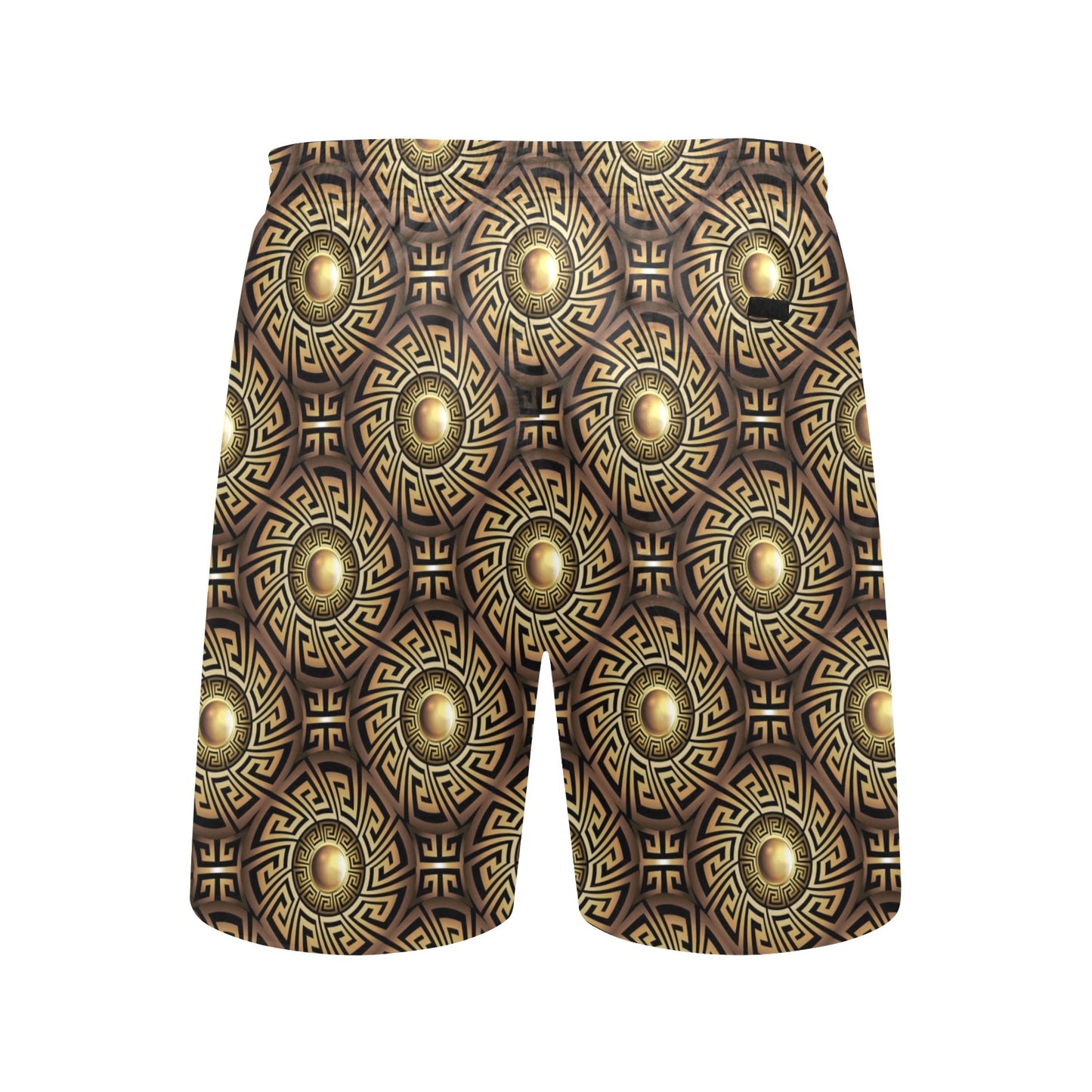 Ancient Greek Print Design LKS3012 Men's Swim Trunks Beach Shorts