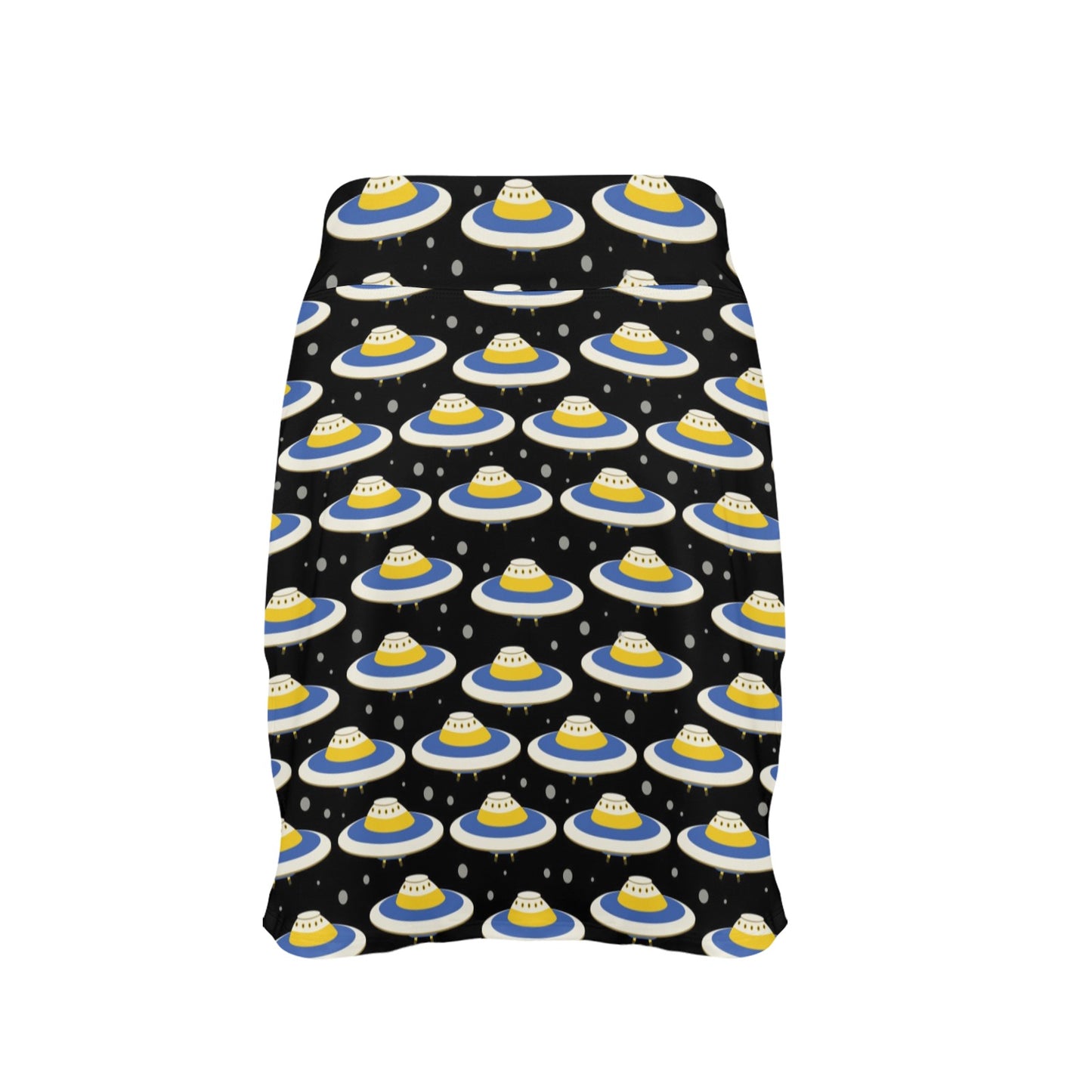 UFO Print Design LKS303 17" Golf & Pickleball Skort with Pockets