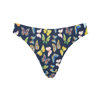 Butterfly Beautiful Print Pattern Women's Thongs
