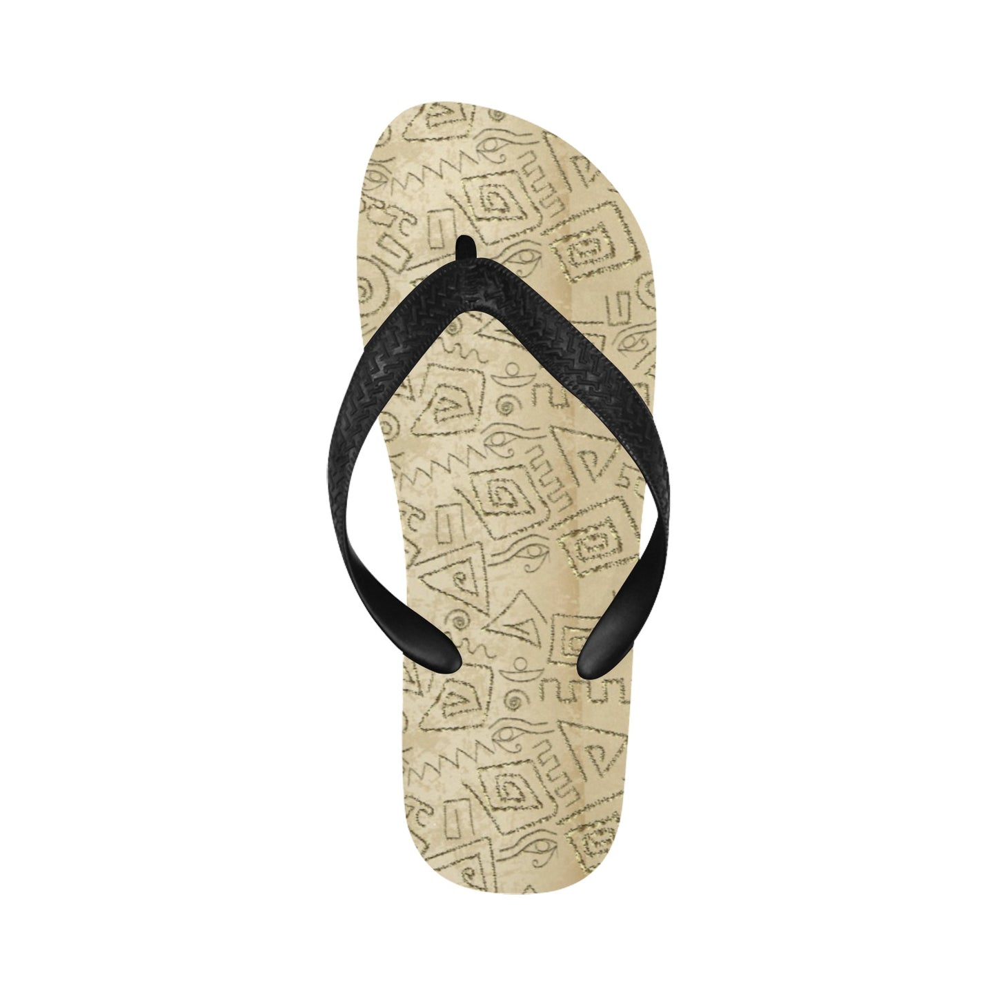 Ancient Greek Print Design LKS3013 Flip Flops