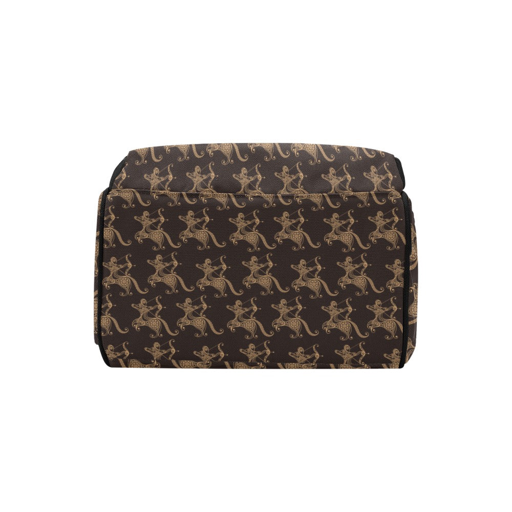 Sagittarius Print Design LKS301 Diaper Bag Backpack