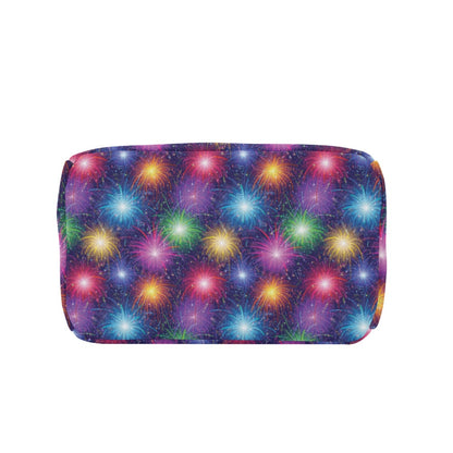 Firework Colorful Print Design LKS301 Insulated Lunch Bag
