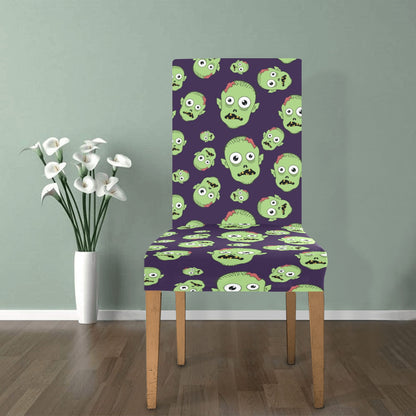 Zombie Print Design LKS303 Dining Chair Slipcover