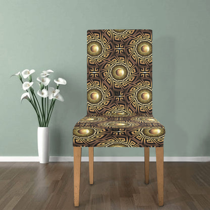 Ancient Greek Print Design LKS3012 Dining Chair Slipcover