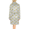 Sandwich Print Design LKS304 Women's Fleece Robe