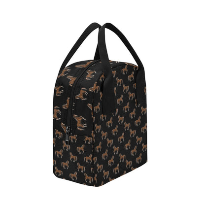 Horse Print Design LKS3010 Insulated Lunch Bag